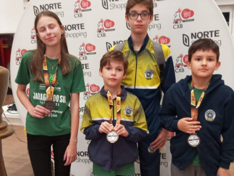 Vitórias dos nossos alunos no tabuleiro!